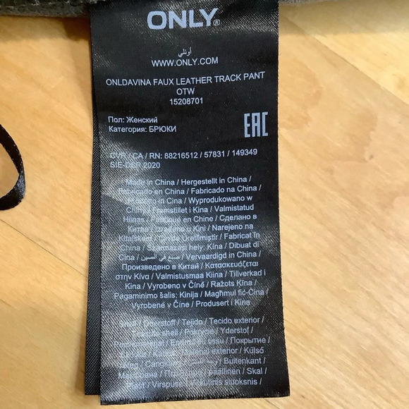 ONLY Olive Green Baggy Cargo Pants Size M - Picture 10 of 13